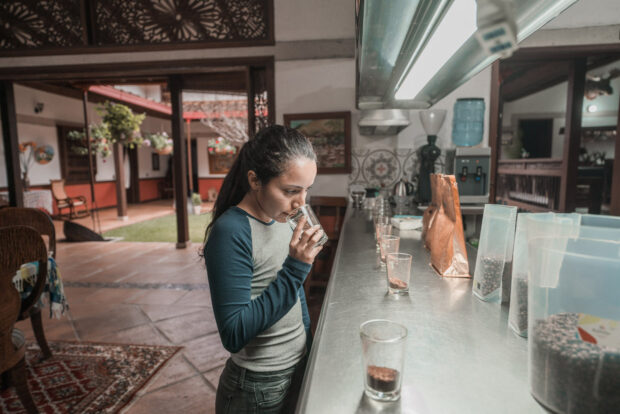 Tracer Coffee Colombia Charleston SC Gina